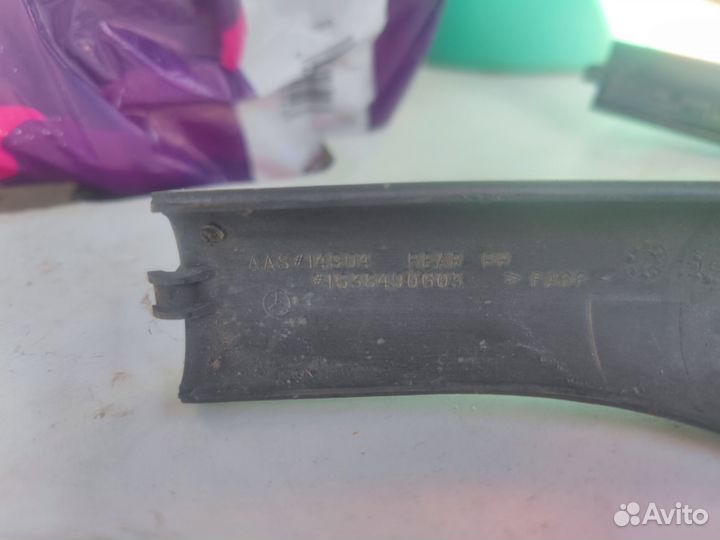 Заглушки рейтингов mercedes-benz w163 ml 320