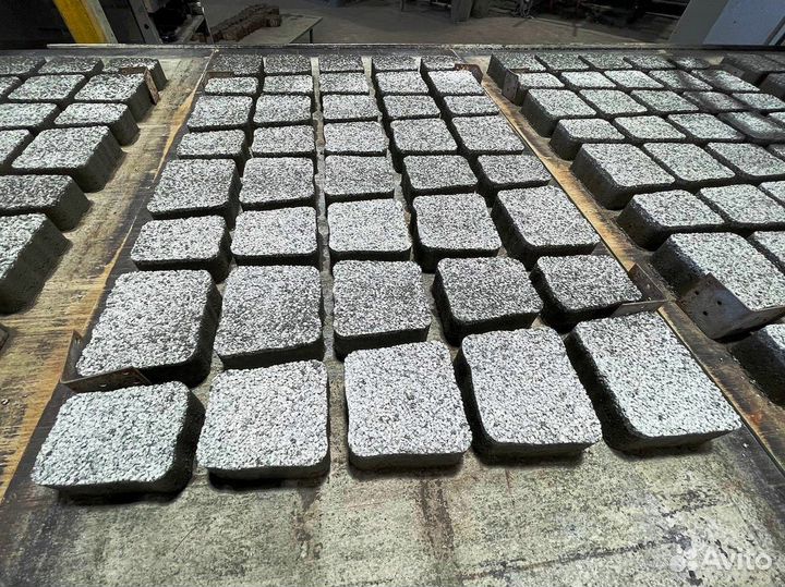Тротуарная плитка брусчатка от 120 м2