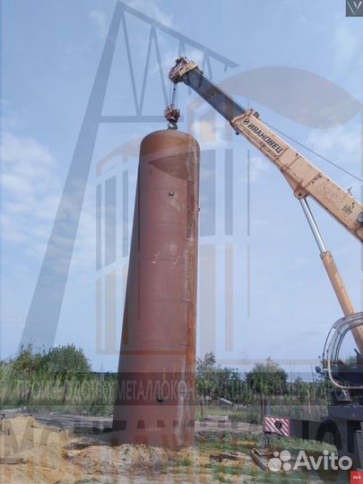 Резервуар Горизонтальный Стальной на заказ 100/40