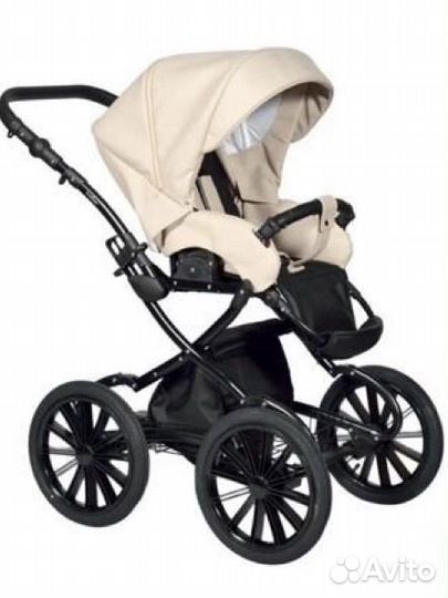 Коляска 2 в 1 indigo broco eco plus 14 be 02 (беж)