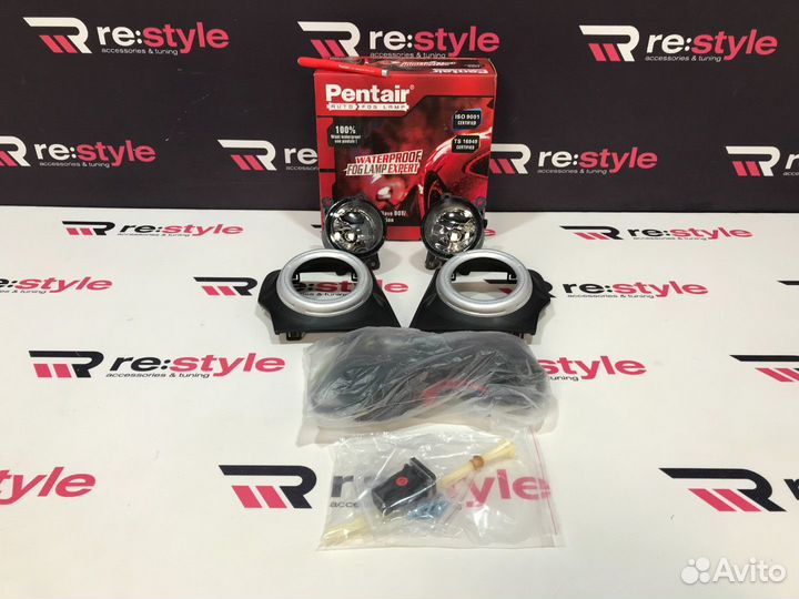 Комплект туманок Mitsubishi L200 15-19г D2254