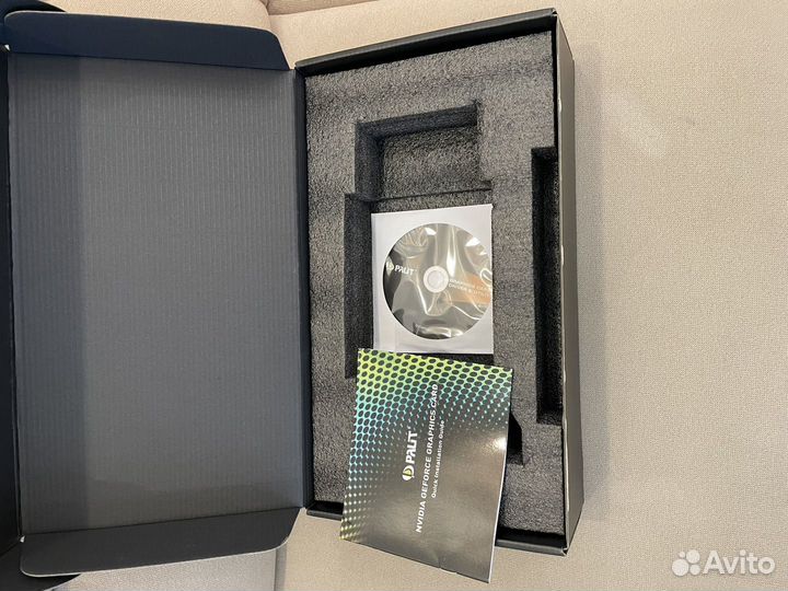 Коробка видеокарта Geforce Palit GTX 1060 6gb