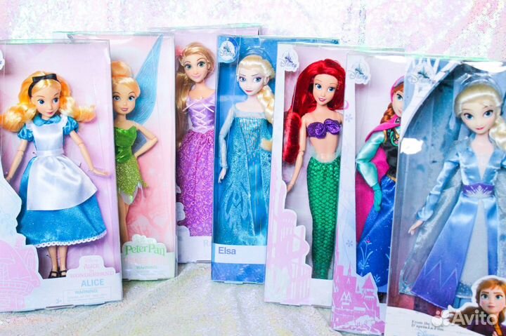 Куклы принцессы Дисней Disney Store оригинал