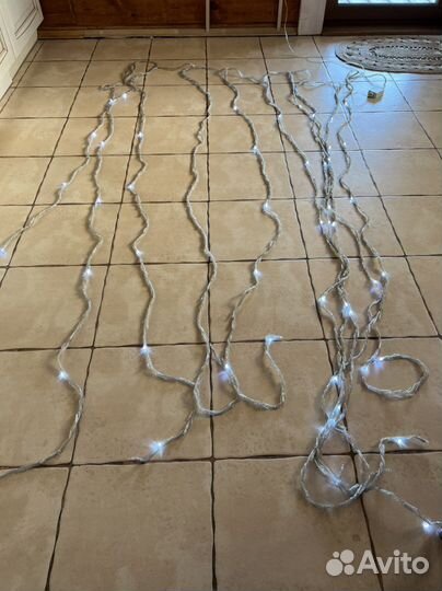 Гирлянда электрическая штора