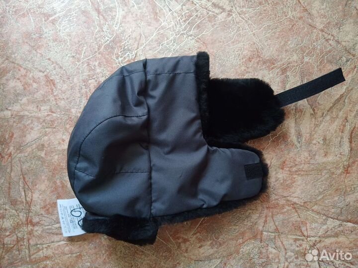 Шапка ушанка ржд зимняя