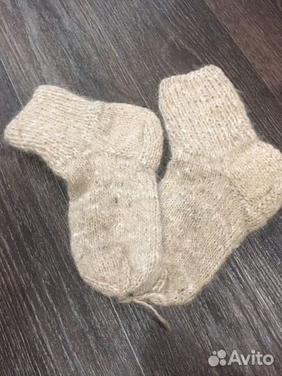 Носки из собачьей шерсти