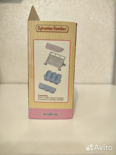 Sylvanian families 5533 Коляска для тройняшек