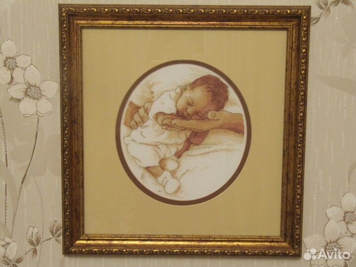 Картина вышитая крестиком