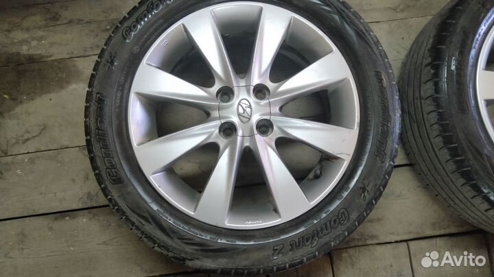 Комплект колёс на hyundai solaris 195/55 R16