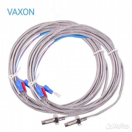 Датчик Температуры PT100 m6*10мм с кабелем 3метра