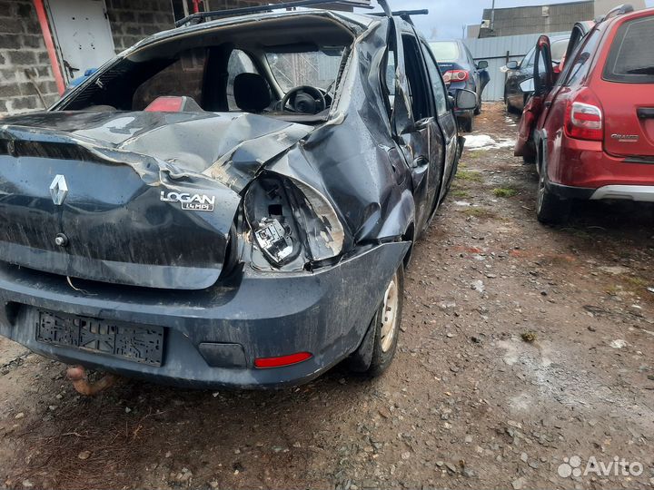 Renault logan 1 в разборе запчасти бу