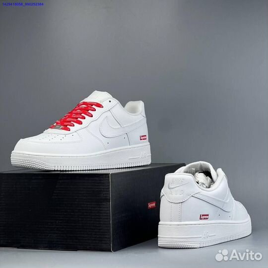 Кроссовки Nike Air Force 1 Low & Supreme (Арт.12495)