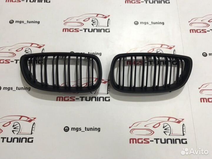 Ноздри BMW 3 серии E92 05-10г Черный Мат