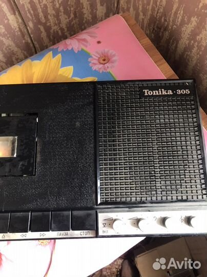 Магнитофон кассетный Tonika-305, СССР