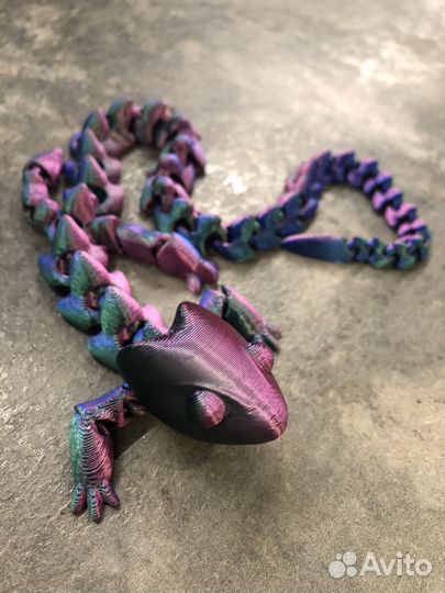 Ящерица-дракон подвижная