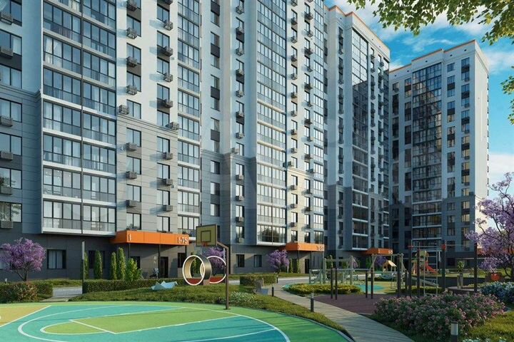 3-к. квартира, 86,1 м², 6/16 эт.