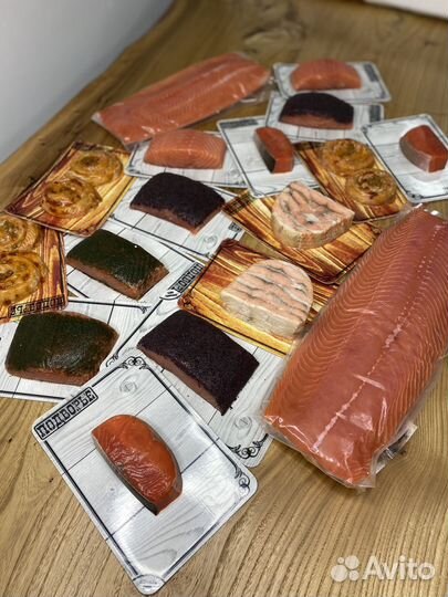 Филе семги слабосоленой охлажденное