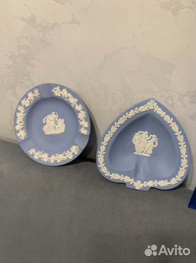 Пепельницы Англия. Бисквитный фарфор