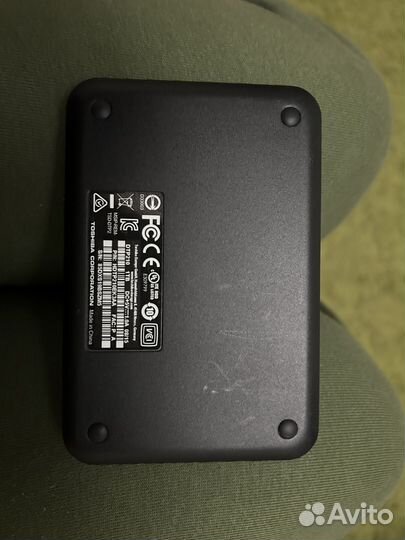 Внешний жесткий диск toshiba 1 тб