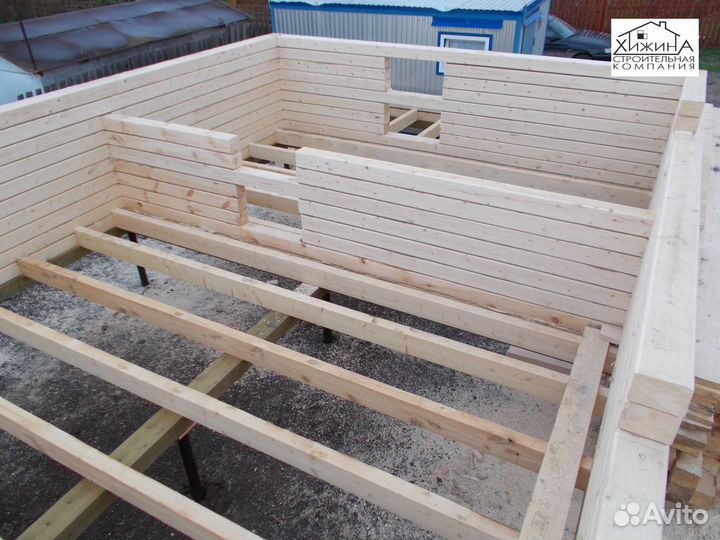 Дома срубы 6х8 из бруса строительство отделка