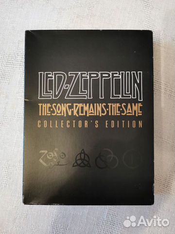 Led Zeppelin The Song remains the same 2 DVD