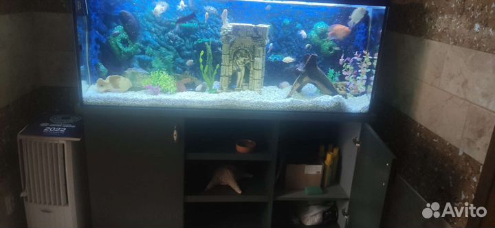 Аквариум с тумбой 450л