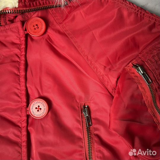 Аляска Calvin Klein Puffer Jacket Bomber Japan y2k