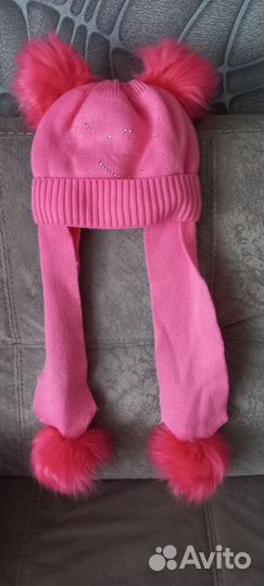 Шапка зимняя для девочки