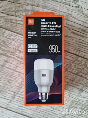 Умная лампочка mi SMART LED bulb essential e27