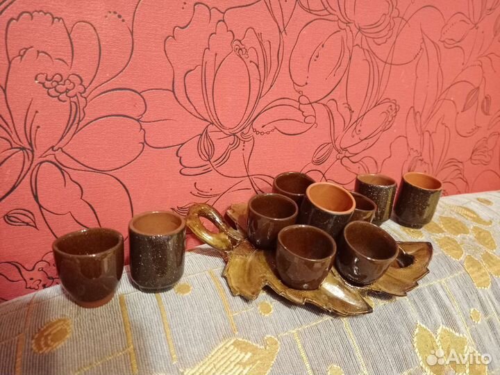 Набор керамических рюмок