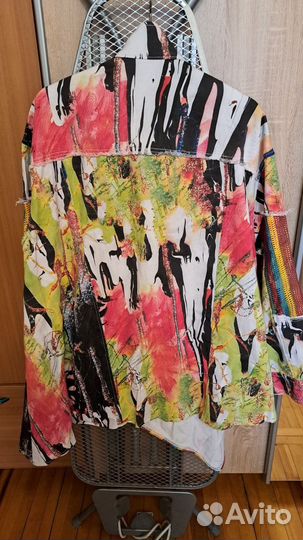 Джинсовая рубашка женская