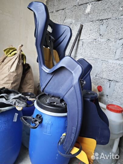 Детское велокресло на багажник