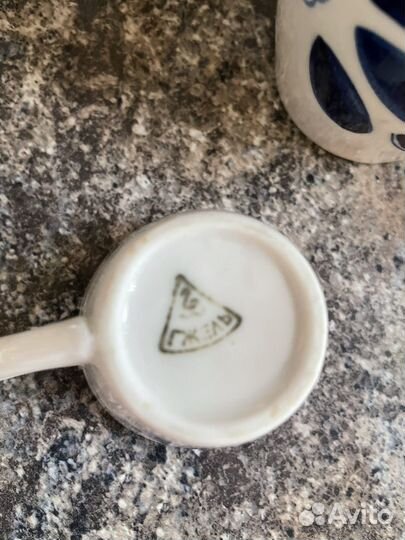 Чайник СССР гжель