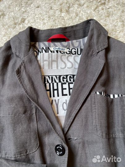 Пиджак кэжуал на мальчика