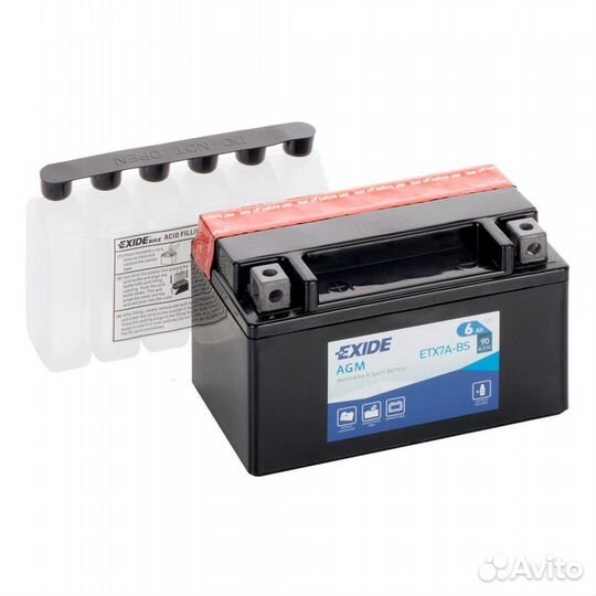 Аккумулятор Exide ETX7A-BS, YTX7A-BS