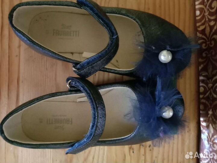 Туфли нарядные для девочки 29 размер