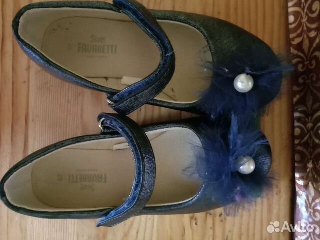 Туфли нарядные для девочки 29 размер