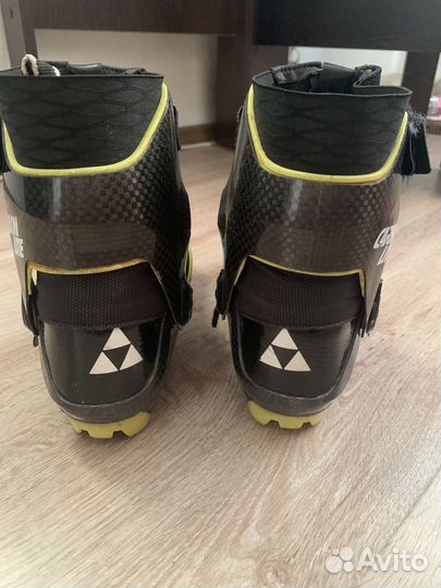 Лыжные ботинки конёк fischer