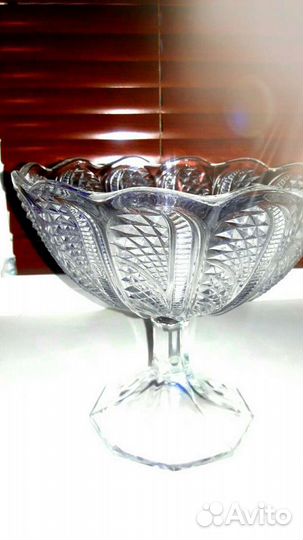 Хрустальные вазы СССР разные