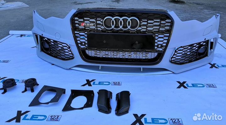 Обвес Audi A6 C7 в стиле RS6 C7 дорест