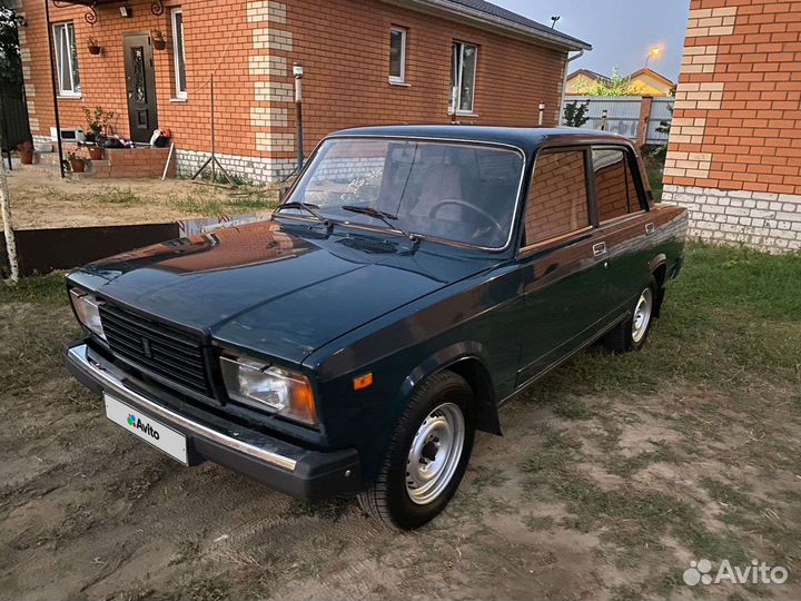 ВАЗ 2107 1.5 МТ, 2007, 33 800 км