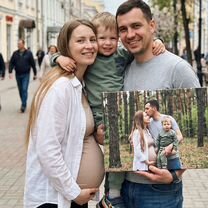 Портрет по фото. Картина на холсте, Сестрорецк