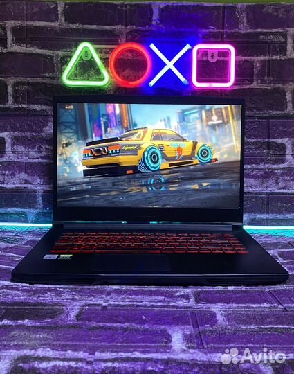 Игровой ноутбук MSI i5/RTX 3060 144Hz