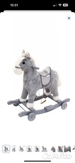 Детская качалка лошадь