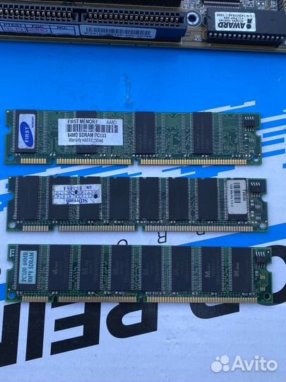 Ретро материнская плата Pentium 2 Slot1