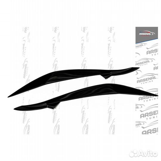 Накладки на фары LED для BMW X6 E71