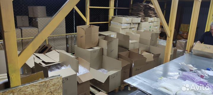 Упаковка товаров для Wildberries и Оzon Фулфилмент