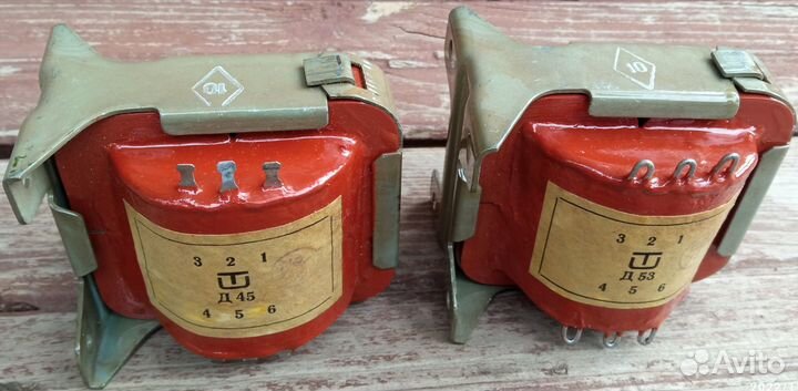 Трансформаторы, дросселя и каркасы СССР с хранения