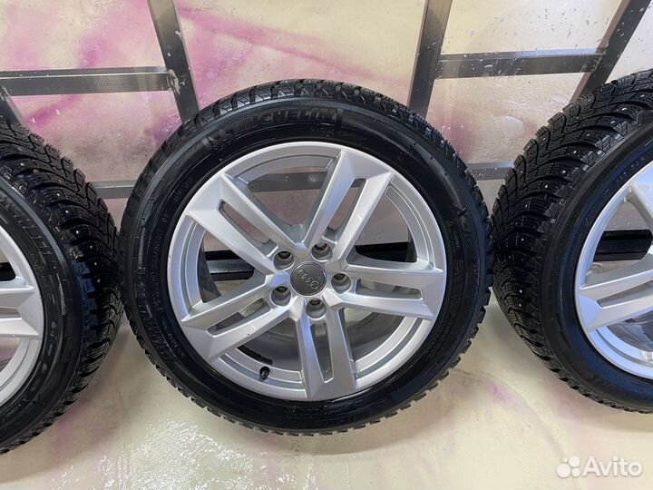 Зимний комплект колес ауди michelin r17 225/50