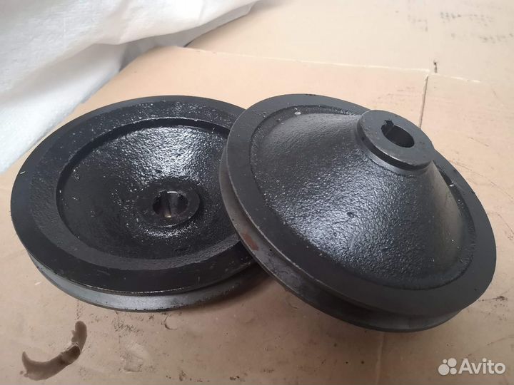 Шкив компрессора 1-цилиндр. паз чугунный